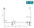90° Accessible Care Right-Hand Grab Rail Matte Black [326046]