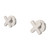 Kaya Cross Wall Taps Brushed Nickel [326081]