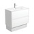 JOLI Matte White Amato 900 Satin White Vanity on Kick 3 Tap Holes [327091]