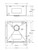 Hana 32L Single Kitchen Sink Brushed Copper [327255]
