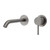 Kaya Wall Basin/Bath Mixer Set Round Plate PVD Gun Metal 160mm Outlet Lead Free [321720]