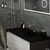 Kaya Wall Basin/Bath Mixer Set Round Plate PVD Gun Metal 160mm Outlet Lead Free [321720]
