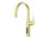 5-in-1 Boiling, Chilled, Soda Electronic Signature Sink Mixer Brushed Brass Gold [320717]