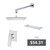 Monaco Shower Bundle Chrome [331067]