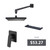 Monaco Shower Bundle Matte Black [331060]
