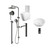 The Ultimate Bathroom Bundle Gunmetal [331089]