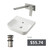 Dublin Inset Basin Bundle Brushed Nickel [331088]