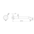 Mecca Basin or Bath Spout (Only) 230mm II Matte Black [330908]