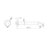 Mecca Basin or Bath Spout (Only) 230mm II Brushed Nickel [330889]