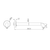 Mecca Basin or Bath Spout (Only) 260mm II Brushed Nickel [330954]
