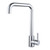 Xon Xpressfit Sink Mixer Stainless Steel 4Star Square Gooseneck Chrome [192334]