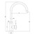 Xpo Xpressfit Sink Mixer Stainless Steel 4Star Gooseneck Satin Stainless Steel [192345]