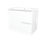 Elemental Vanity 750mm Centre Bowl Alpha Top Floor Standing White Ultra Matte 1 Tap Hole [331180]