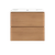 Elemental Plus Vanity 750mm Centre Bowl Alpha Top Floor Standing Tassie Oak 1 Tap Hole [331174]