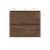 Elemental Plus Vanity 750mm Centre Bowl Alpha Top Floor Standing Aged Walnut 1 Tap Hole [331175]