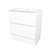 Elemental Plus Vanity 750mm Centre Bowl Alpha Top Floor Standing White Ultra Matte 1 Tap Hole [331176]