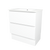 Elemental Plus Vanity 750mm Centre Bowl Alpha Top Floor Standing White Ultra Matte 1 Tap Hole [331176]