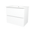Elemental Plus Vanity 750mm Centre Bowl Alpha Top Floor Standing White Ultra Matte 1 Tap Hole [331176]