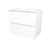 Elemental Plus Vanity 750mm Centre Bowl Alpha Top Floor Standing White Ultra Matte 1 Tap Hole [331176]