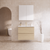 Elemental Plus Vanity 900mm Centre Bowl Alpha Top Floor Standing Silk Primavera Oak 1 Tap Hole [331182]
