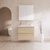 Elemental Plus Vanity 900mm Centre Bowl Alpha Top Floor Standing Silk Primavera Oak 1 Tap Hole [331182]