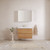 Elemental Plus Vanity 900mm Centre Bowl Alpha Top Floor Standing Tassie Oak 1 Tap Hole [331183]