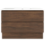 Elemental Plus Vanity 1200mm Centre Bowl Alpha Top Floor Standing Aged Walnut 1 Tap Hole [331195]