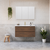 Elemental Plus Vanity 1200mm Centre Bowl Alpha Top Floor Standing Aged Walnut 1 Tap Hole [331195]