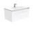 Vanessa 900 Poly-Marble Moulded Basin-Top Single Bowl + Manu Gloss White Cabinet Wall-Hung 4 Internal Drawer 1 Tap Hole [197957]