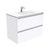 Vanessa 900mm Poly-Marble Moulded Basin-Top Single Bowl + Quest Gloss White Cabinet Wall-Hung 2 Drawer 1 Tap Hole [197967]