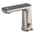 Claudia Sensor Basin Mixer with Black Glass Top 6Star Brushed Nickel Lead Free [332418]