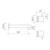 Luna Lever Wall Tap Set Lead Free [306291]