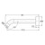 Kaya Wall Push Fit Basin/Bath Spout PVD Brushed Nickel 180mm Outlet Lead Free [321734]