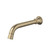Riviere Wall Basin or Bath Outlet 210mm Brushed Brass [334411]
