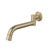 Riviere Swivel Bath Outlet 220mm Brushed Brass [334419]
