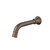 Riviere Wall Basin or Bath Outlet 175mm Brushed Bronze [334421]