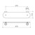 Riviere Bathroom Shelf Chrome [334401]