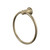 Riviere Towel Ring Brushed Brass [334295]