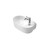 Riviere Hand Wall Basin Matte White 1 Tap Hole [334325]