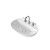 Riviere Inset Basin White 3 Tap Holes [334271]