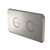 Riviere Invisi II Series Button Brushed Nickel [334280]