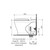Riviere Cleanflush Wall Faced Close Coupled Back Entry Pan Matte White [334246]