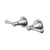 Riviere Wall Top Assemblies Chrome [334432]
