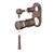 Riviere Bath or Shower Mixer with Diverter Trim Kit Brushed Bronze [334364]
