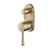 Riviere Bath or Shower Mixer with Diverter - Brushed Brass [334367]