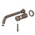 Riviere Wall Basin or Bath Mixer 210mm Trim Kit Brushed Bronze [334338]