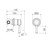 Riviere Bath or Shower Mixer Brushed Nickel [334361]
