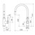 Riviere Pull-Out Sink Mixer Brushed Nickel [334296]