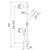 Riviere Rail Shower Brushed Bronze [334330]