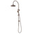 Riviere Rail Shower with Overhead Brushed Bronze [334288]